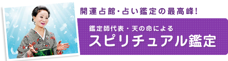 開運占館・占い鑑定の最高峰！鑑定師代表・天の命によるスピリチュアル鑑定